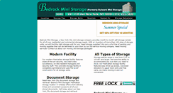 Desktop Screenshot of bedrockministorage.com